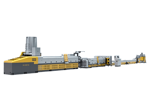 HSD165 Double Section Recycling Pelletizing Extrusion Line