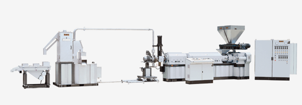 Single Screw Underwater Pelletizing Extrusion Line