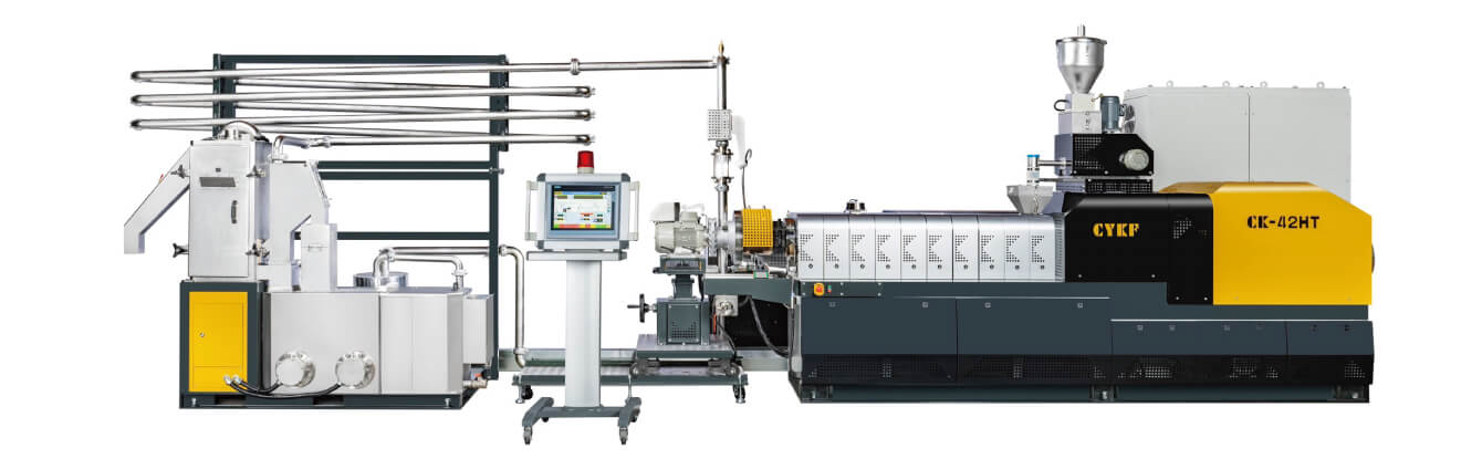 Co-rotating Twin Screw Underwater Pelletizing Compounding Line